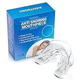 Gouttière Anti Ronflement,Appareil Anti Ronflement Efficace Puissante - Prêt à l’Emploi,Design Antidérapant Double Face,Dispositif Anti-Ronflements Confortable,Réduction du Ronflement,Apnée du Sommeil