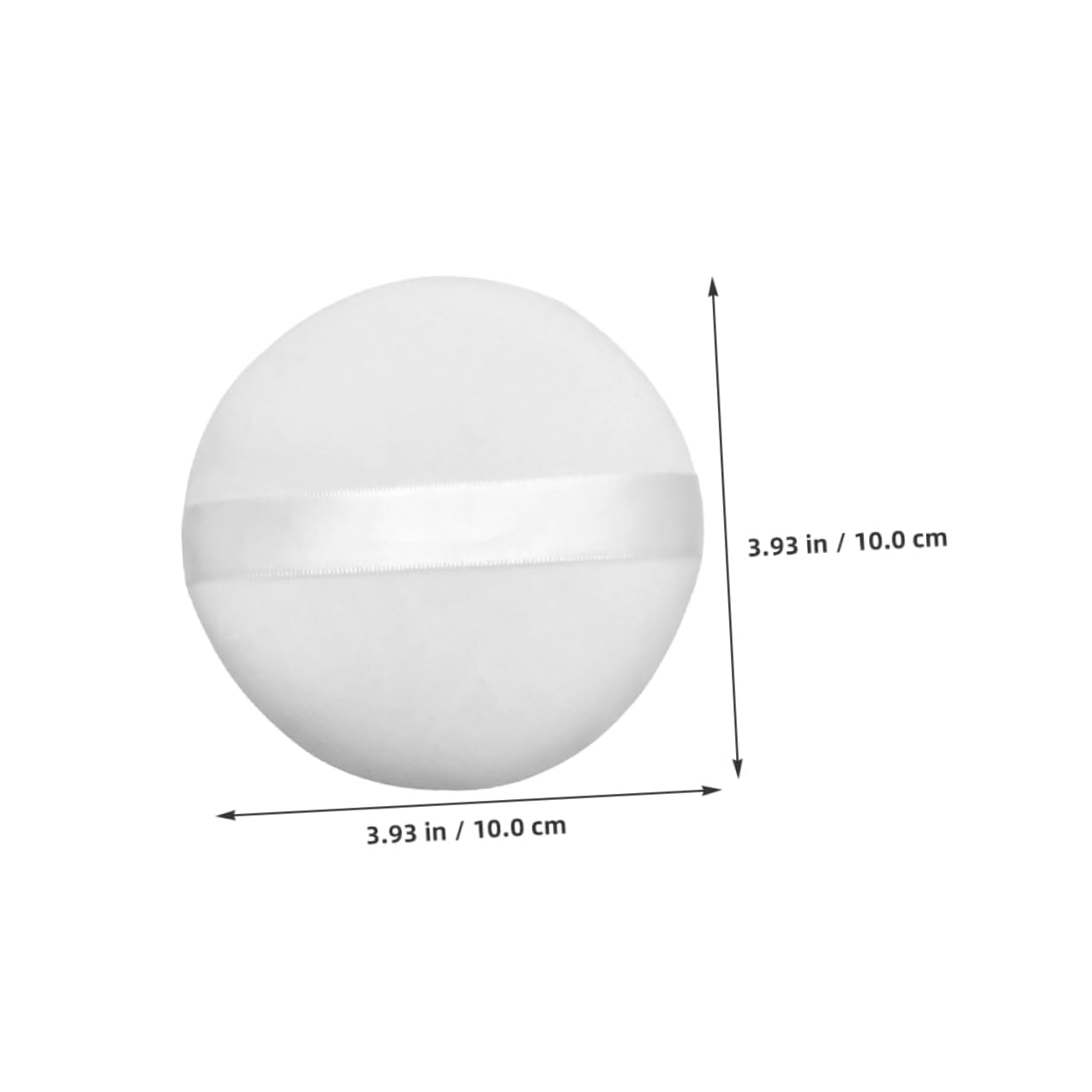 NOLITOY 3 Pack Cotton Puff for Face Body Powder Makeup Blender Concealer Applicator Talcum Beauty Tool Travel-friendly Round Sponge