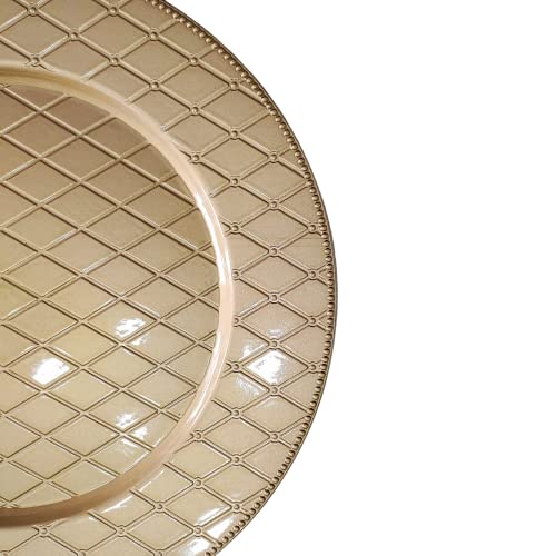 Souplat Plástico Champanhe 32,8cm Florarte