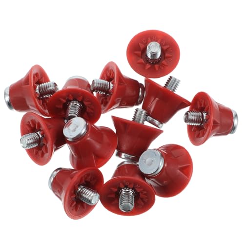 BESTYASH Soccer Shoes Studs Replacement 12pcs Metal Plastic Compact Cleats Studs for Football Easy to Install