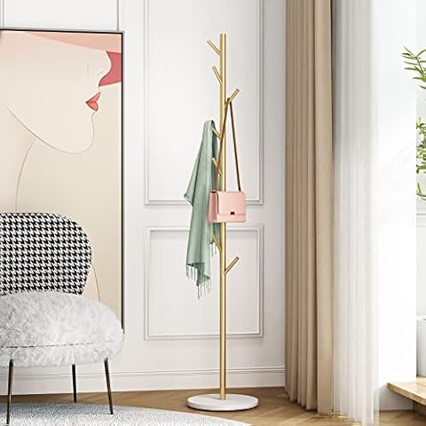 DOORXIFO Gold Coat Racks Cover