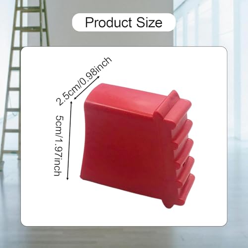 Image of 2 Pieces Ladder Feet Covers Professional Extension Step Ladder Foot Cushions Red| Home & Garden|Tools|Ladders