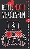  100 % Diskretes Passwort Buch mit Musik Hund A-Z Register für SIE & IHN zum Organisieren Verwalten aller Internet Zugangsdaten Codes: Tolles kleines ... E-Mail Adressen Zufriedenheit garantiert