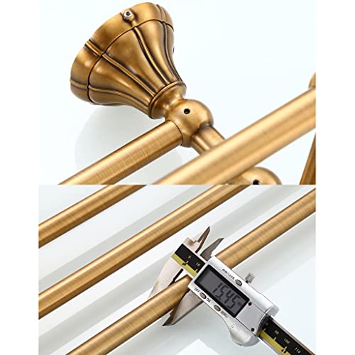Porte-serviettes mural étagère pour optimiser le rangement de douche - 7