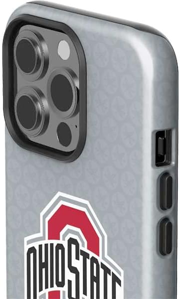 Skinit Impact Phone Case Compatible with iPhone 13 Pro - Officially Licensed Ohio State University Distressed Logo Design