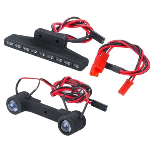 Luces Vehículo RC para solucionar la falta de visibilidad en coche Buggy 1/16 nocturno