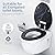 SANILO Wooden Toilet Seat with Soft Close [ELONGATED] - Decorative, Quiet & Slow Close Molded Wood Seat - With Strong Bumpers & Hinges - Adjustable Fit - Granite