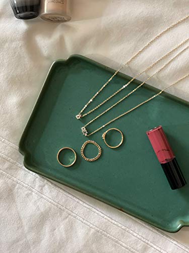 14K Yellow Gold Moissanite Necklace Dainty Pear-Shape Pendant | Solid Gold Natural Gemstone Short Chain Necklace For Women 15''-17'' | Minimalist Dainty Chain For Layering #TOP5