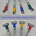 KLHB-YF Mop Handle Commercial Heavy Duty - 58 inch Industrial Mop Stick，Metal Commercial Mop Stick,Clamp Mop Handle Quick Change for Wet Mop