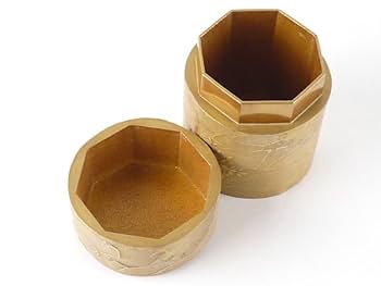 Amazon.co.jp: 扇屋輪島塗 福士健（紫月）「雪輪蒔絵 茶器」内