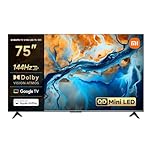 XIAOMI TV S Mini LED 75, QLED, 75 inch, Dolby Vision, Atmos144Hz, 1200 nits