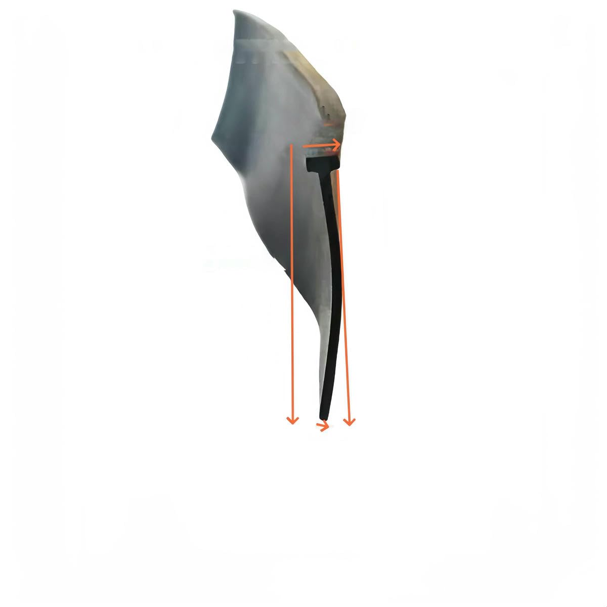 Guarnizione in silicone, Striscia di copertura in gomma a forma T for porte, mobili, auto, nera, dimensioni multiple 1-10 m(4.5x18.5mm T,1M or 3.28ft)