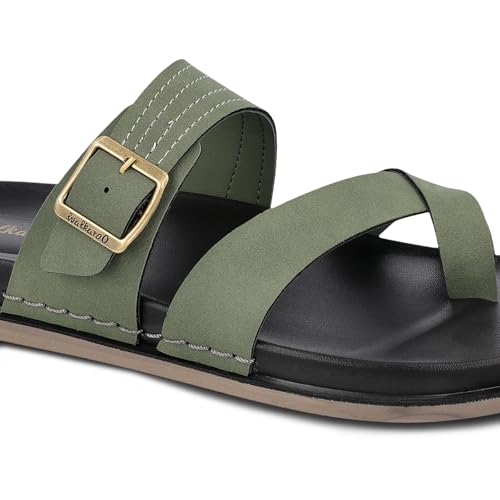 Image of WALKAROO Comfort Sandal For Men's|CloudStep Dual-Density PU Sole - Ultimate Comfort|Stylish Casual Wear|WE1353