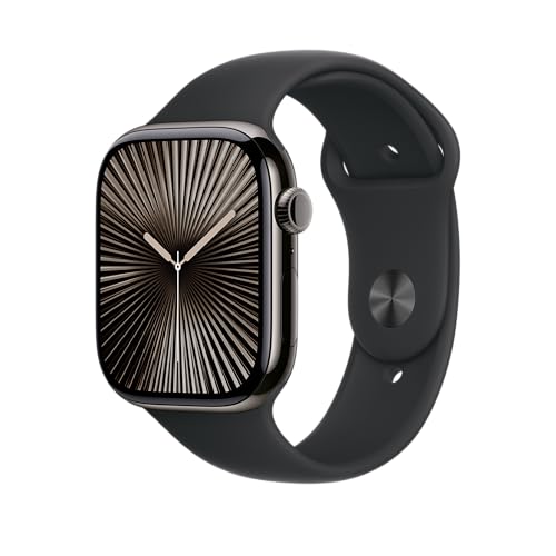 Image of Apple Watch Band - Sport Band (46mm) - Black - XL