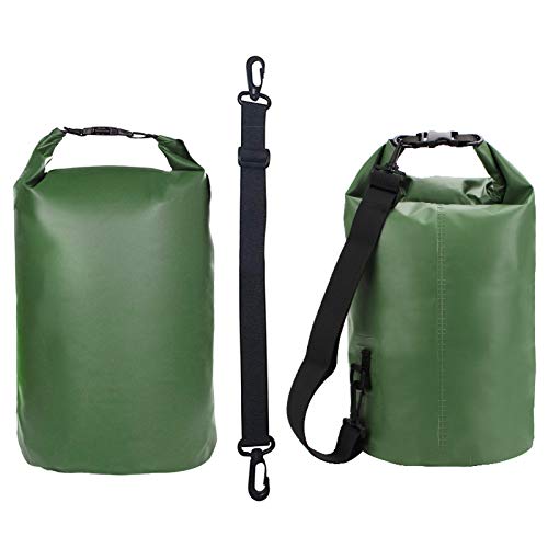 Bolsa balde, portátil 10/20L para pesca ao ar livre, bolsa de armazenamento de ombro - laranja 10L