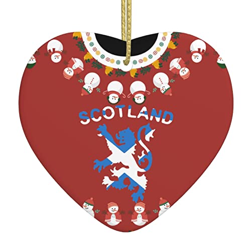 Schottische Weihnachtsdeko 19 Löwe Auf Freiem Fuß Schottland Schottisch Weihnachtsbaum Deko...