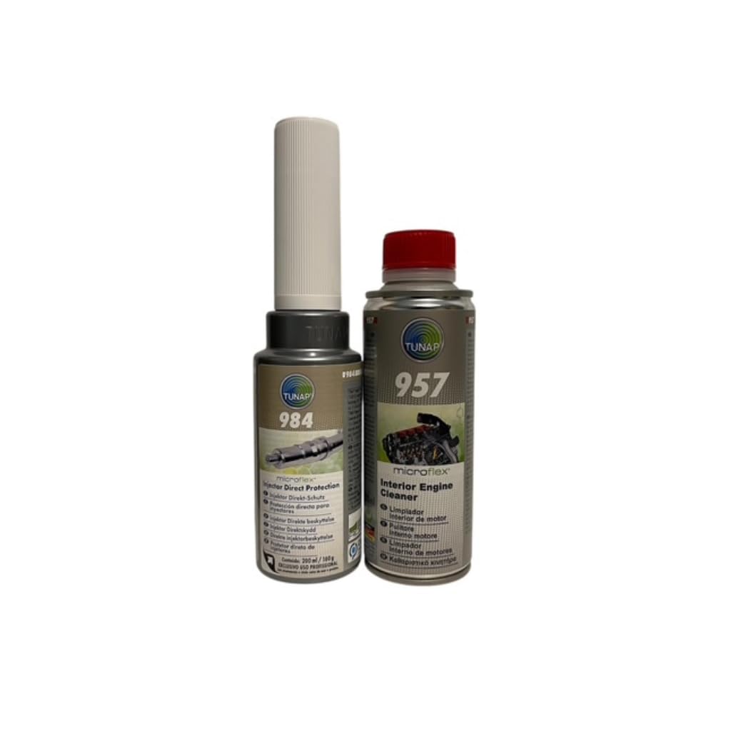 Tunap - Kit de limpieza motor e inyectores diésel Tunap 984 + Tunap 157