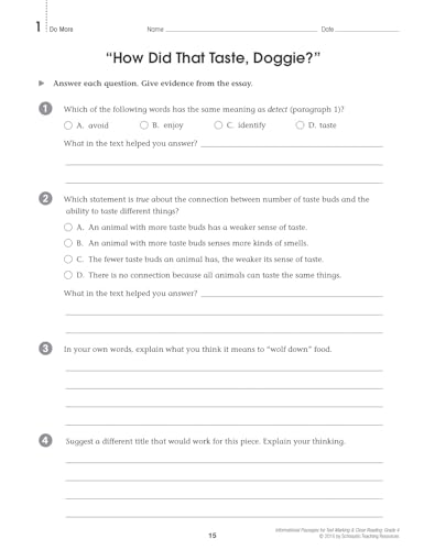Informational Passages for Text Marking & Close Reading: Grade 4: 20 Reproducible Passages With Text-Marking Activities That Guide Students to Read Strategically for Deep Comprehension - Image 9
