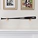 CYPRESS SUNRISE Baseball Bat Display Holder Rack for Wall Mount - Replaces Case or Stand - Solid Wood w/Felt Liner and Hidden Screws- Natural or Black Color Option (Natural)