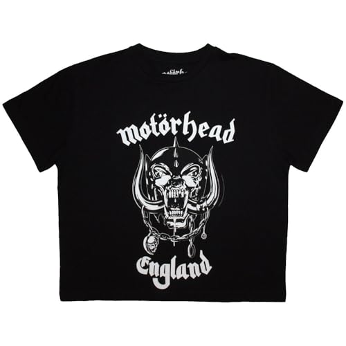 Motorhead England Band Logo Crop Top Size XXL