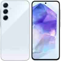 Amazon | Galaxy A55 5G SCG27, オーサムアイスブルー, 128GB