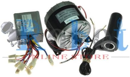 24V Motor My1016 DIY Electric Bicycle Kit With Motor Controller And Twist Throttle - 350W