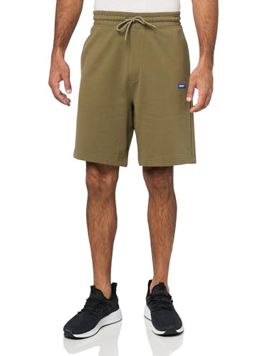 HUGO Men's Block Letter Cotton Sweatpant Joggers