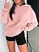 onlypuff Womens Hooded Sweatshirt Fruit Pink Long Sleeve Hoodies Casual Basic Workout Tops XXL