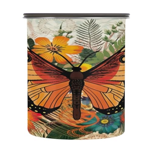 Envase Hermético para Café Acero Inoxidable 900ml