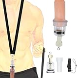 Guspiun Penispumpen Dehngerät Saugkraft Vakuumpumpe Set Trainer Für Penisverlängerung und Potenzsteigerung SM Männer Erotik Erektionzhilfe Sexspielzeug