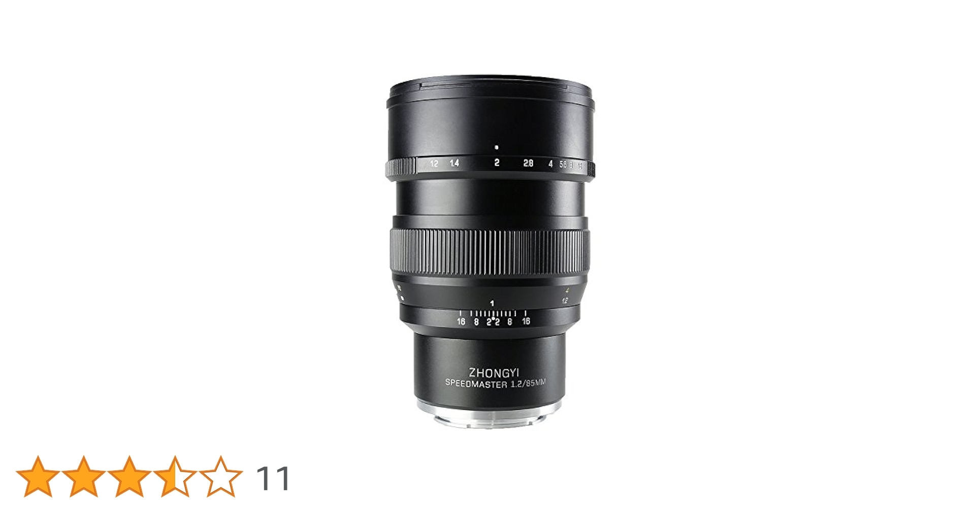 中一光学 85mm f/2 単焦点レンズ(SONY　Eマウント) Amazon.co.jp: 中一光学 (ZHONG YI OPITCS) 単焦点レンズ