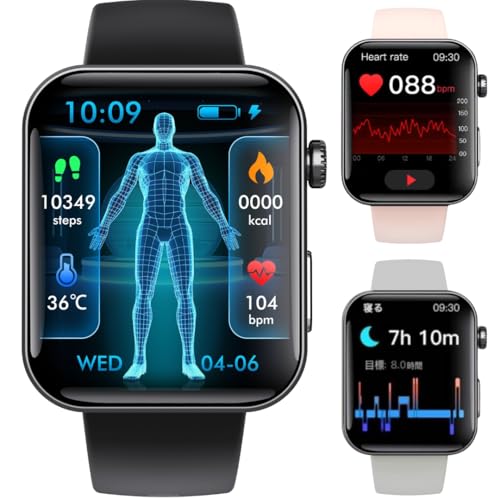 yAmazonuhzmVbvKin X}[gEHb` 2025N ʘb@\ AIAVX^g@\ Bluetooth5.3 ʘb@\ 2.10C` Smart Watch ʌv rv v VC\ y ڊo܂v 