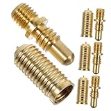 PLAFOPE 4 Sätze Pool Cue Extension Joint Schrauben aus Kupfer Robustes Billard Queue Zubehör...