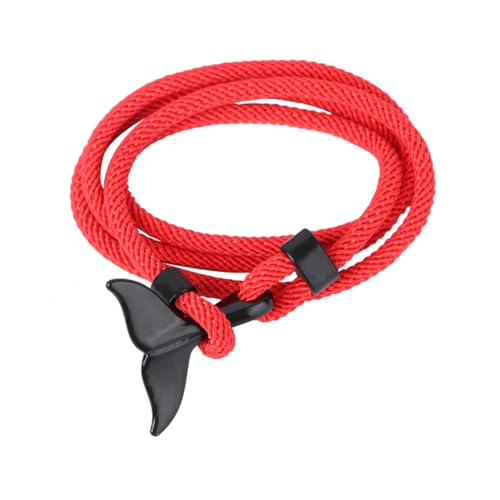 Bijoux pour filles bracelet queue de baleine ancre cordon ajustable