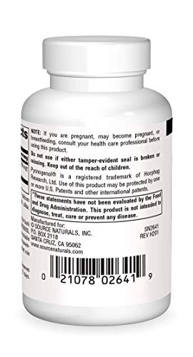 Source Naturals Pycnogenol 100 Mg Proanthocyanidin Complex - 90 Tablets #TOP1