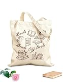 Sécurité : Ce sac cabas en toile polyester-coton est doté de poignées et de coutures renforcées et a été testé pour supporter jusqu'à 10 kg. Vous pouvez y ranger vos affaires en toute confiance, sans craindre qu'il ne se déchire ou ne se renverse.