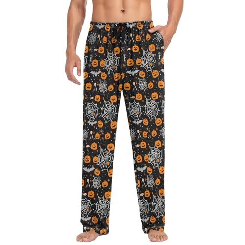 Glowing Jacks Men's Pajama Pants Soft Lounge Lightweight with Drawstring and Pockets3
