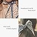 Lysbonnis 4Pcs Hair Scarf for Women, Fashion Boho Headband Scarf Accessory, 35