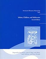 Instructor's Resource Manual for Berk Infants, Chi 0205010539 Book Cover