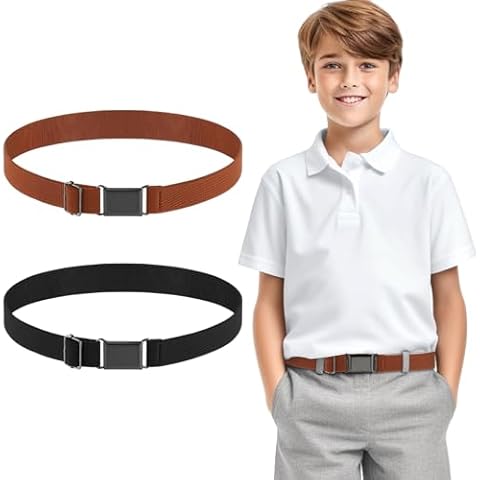 Ceintures élastiques TIESOME pour enfants Cover