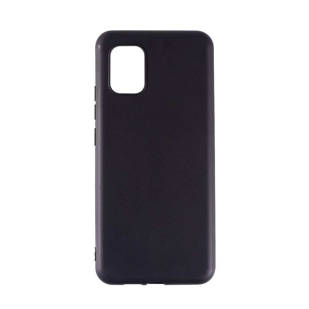 Custodia TPU Morbida Per ZTE Axon 11 5G - Cover Sottile Antiurto Con Design Nero Antiscivolo