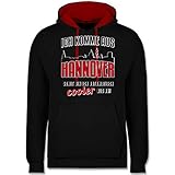 Du kommst aus Hannover und möchtest das auch jeden zeigen? Oder du besuchst eine gebürtige Hannoveranerin oder einen gebürtigen Hannoveraner und möchtest ein cooles Geschenk mit im Gepäck haben? Dann ist dieses Motiv genau das richtige!