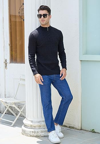 Fanient Maglione Caldo Spesso Maglione con collo a...