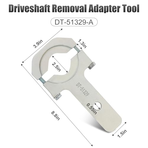 Image of P Polerden DT-51329-A Driveshaft Removal Adapter Tool Compatible with Chevrolet Equinox, Lerraln, XT5, Acadia, and Envision