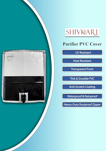 Image of Body Protective Cover Compatible With HUL Pureit Marina Prime Mineral RO+MF, Marina Pro Mineral RO+UV Water Purifier, White, UV-resistant Cover, Lightweight & Durable, Easy installation