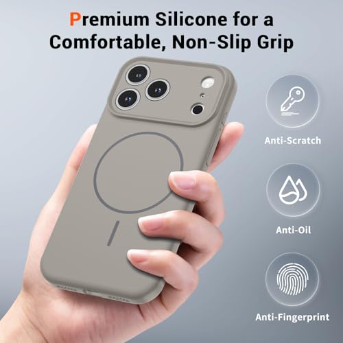 SUPFINE Silicone & Magnetic for iPhone 17 Pro Max Case - image 7