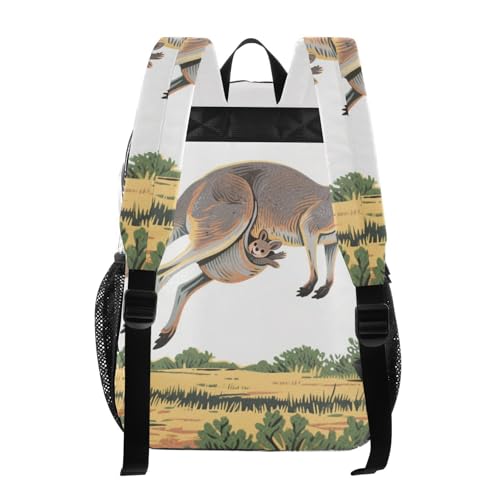 Australian Kangaroo Baby Backpack For School Clear Clear Book Bags For Adults Transparent Heavy Duty Bags3