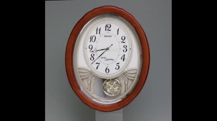 SEIKO セイコー 電波からくり掛け時計 取説、振り子止めアリ AM257B SEIKO セイコー 電波からくり掛け時計 取説、振り子止めアリ