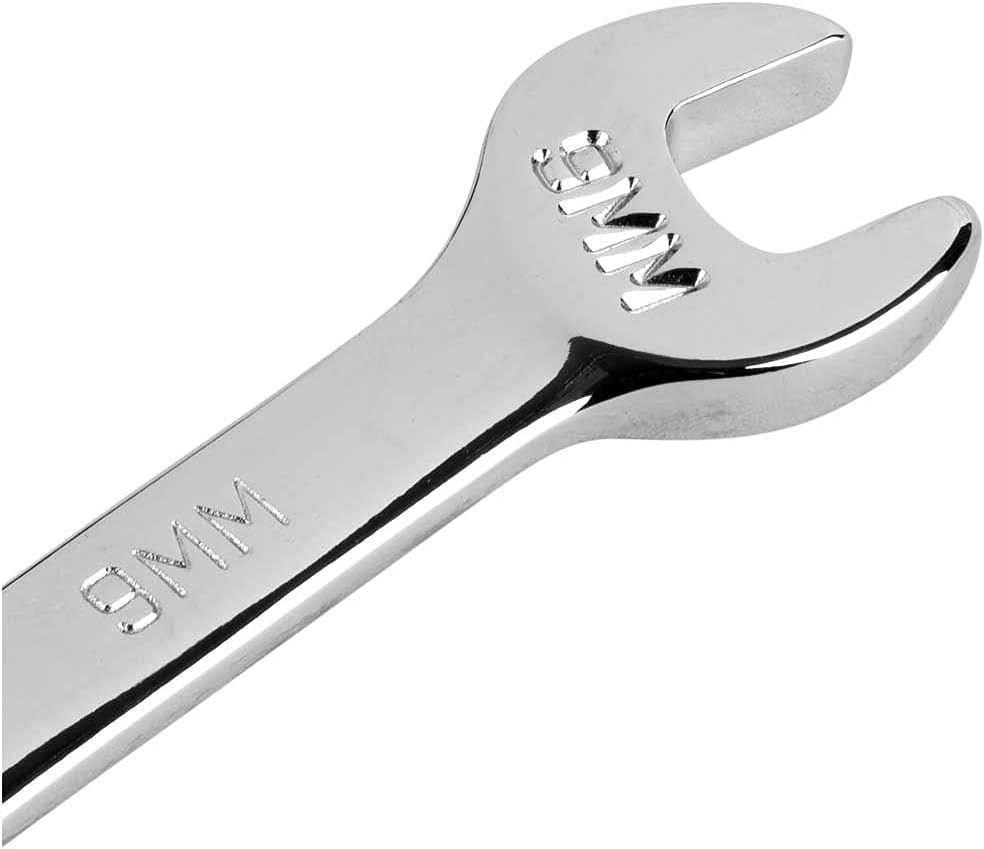 Klein Tools 68509 Metric Combination Wrench 9 mm, Chrome - Image 5