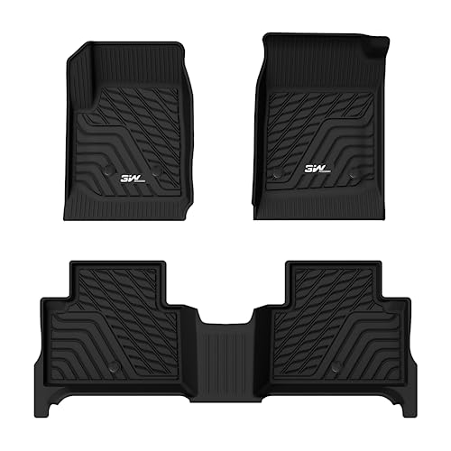 Image of 3W Floor Mats Fit for 2015-2022 Chevy Colorado /GMC Canyon Crew Cab